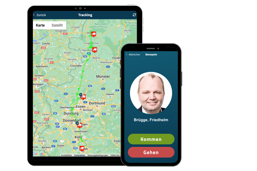 Mobile App von geoCapture