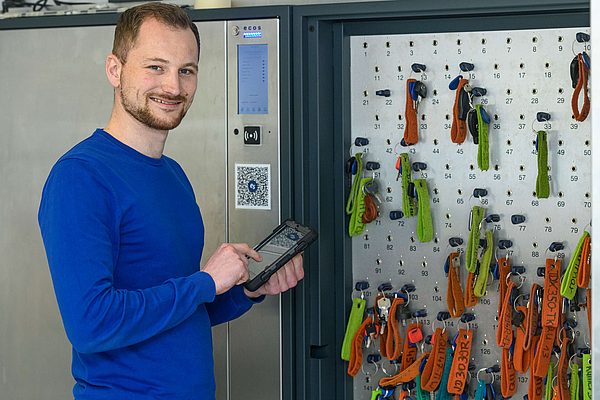 John-Paul Müller, Projektleiter Winterdienst bei Quathamer