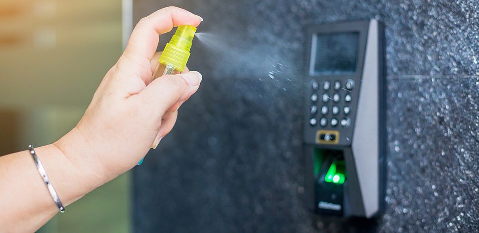 Hygiene ist beim Fingerabdruck nicht gegeben