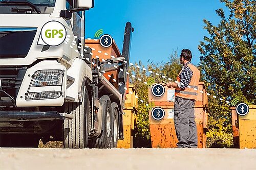 Container Tracking per GPS und Bluetooth dienen zum Diebstahlschutz