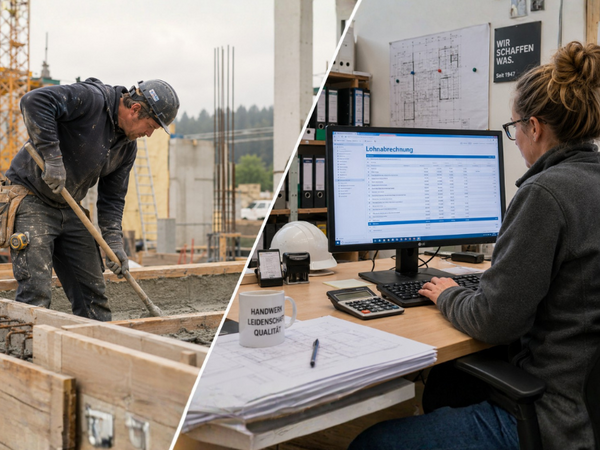 timeFlow von der Baustelle bis zum Büro