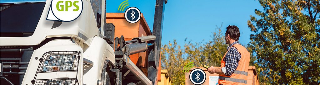 Ortung von Containern