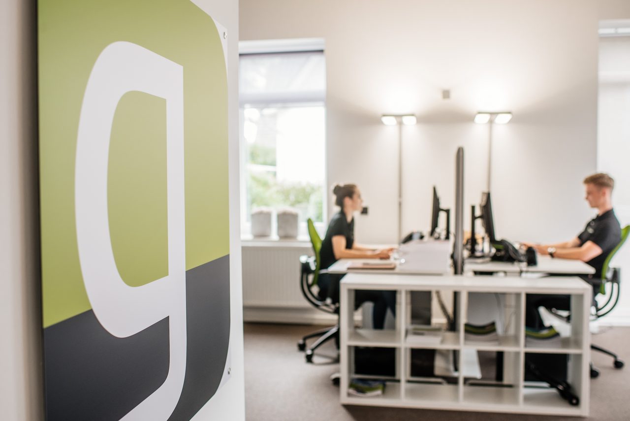 Helle und moderne Büros schaffen ein perfektes Arbeitsumfeld bei geoCapture