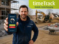 Icon Zeiterfassung über die mobile App