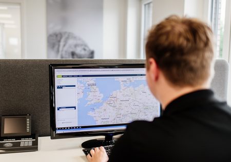 GPS-Ortung im Echtzeit