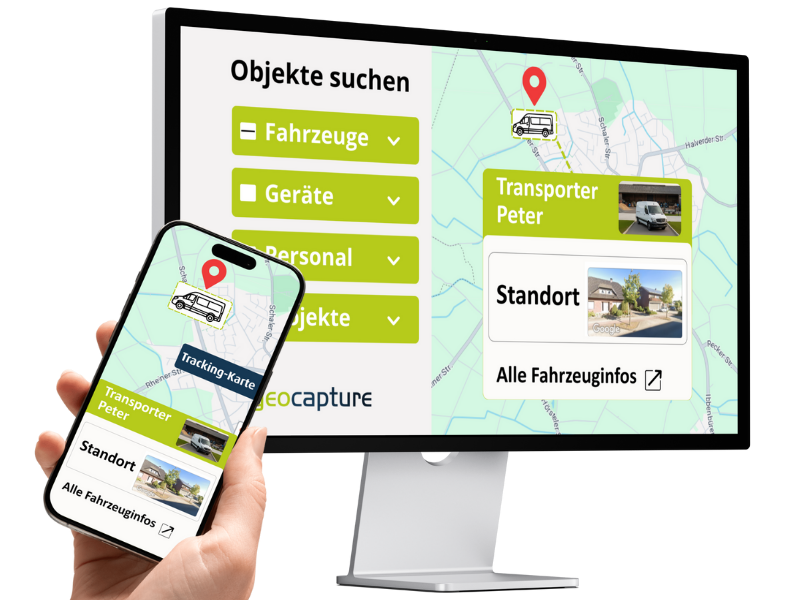 Fahrzeugortung auf Handy und PC geoCapture